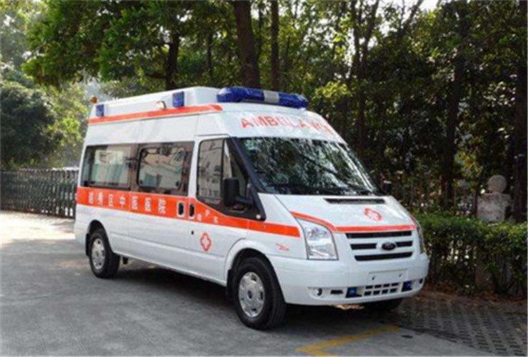 镇海救护车出租服务案例8