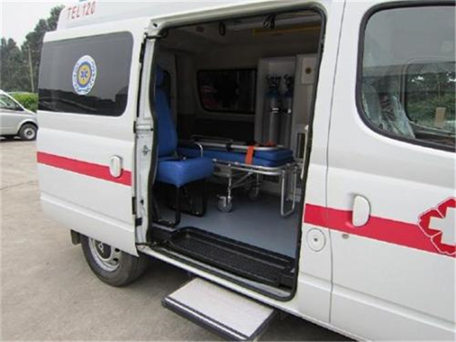 镇海救护车出租服务案例7