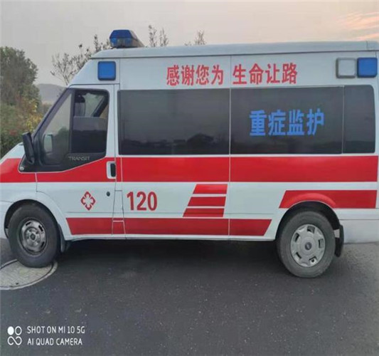镇海救护车出租服务案例3